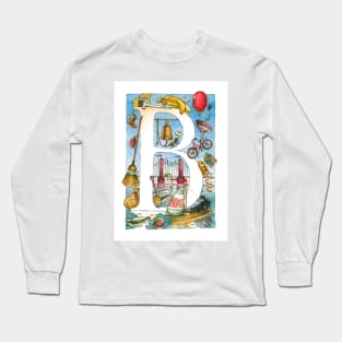 B Long Sleeve T-Shirt